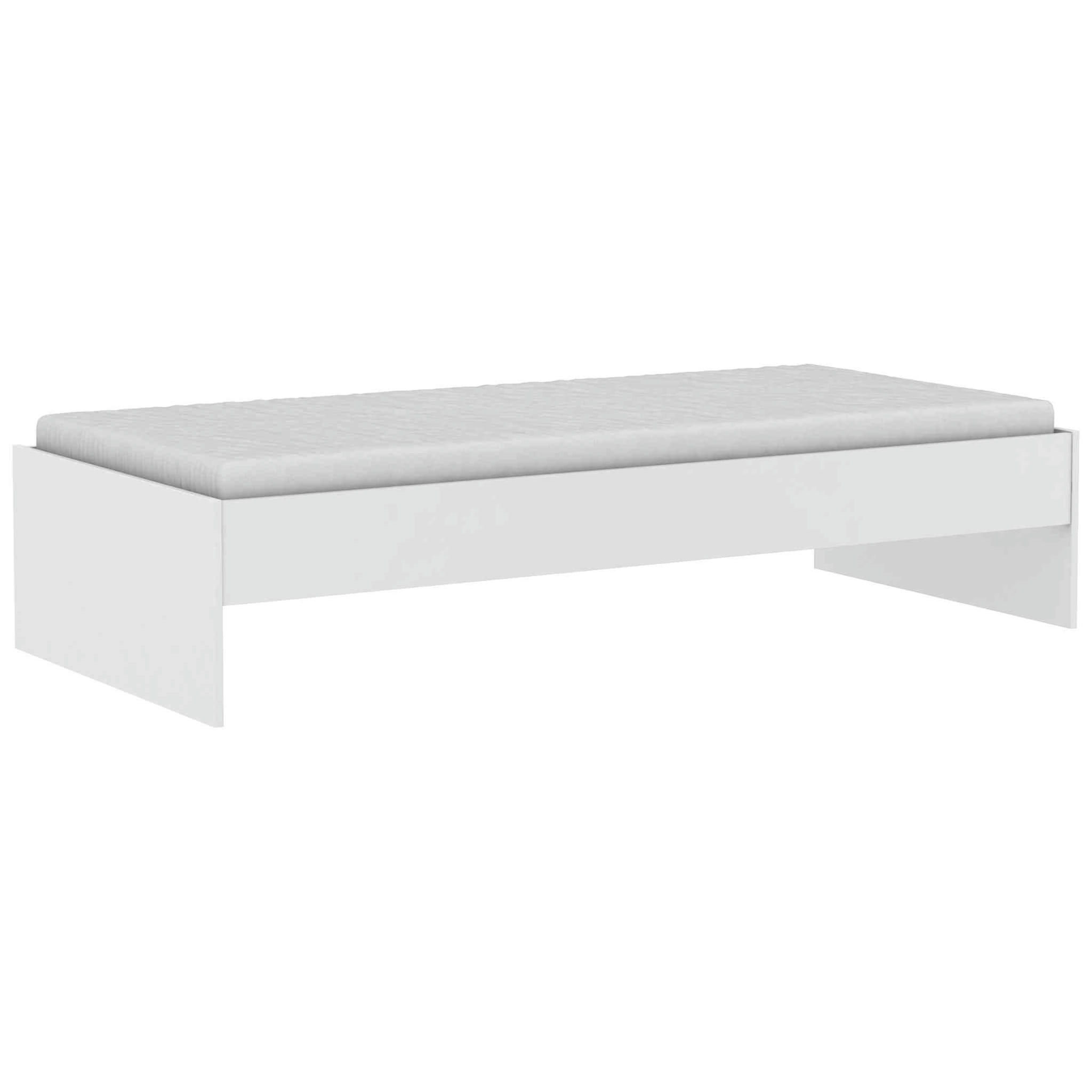 - Lit mat blanc 90x200