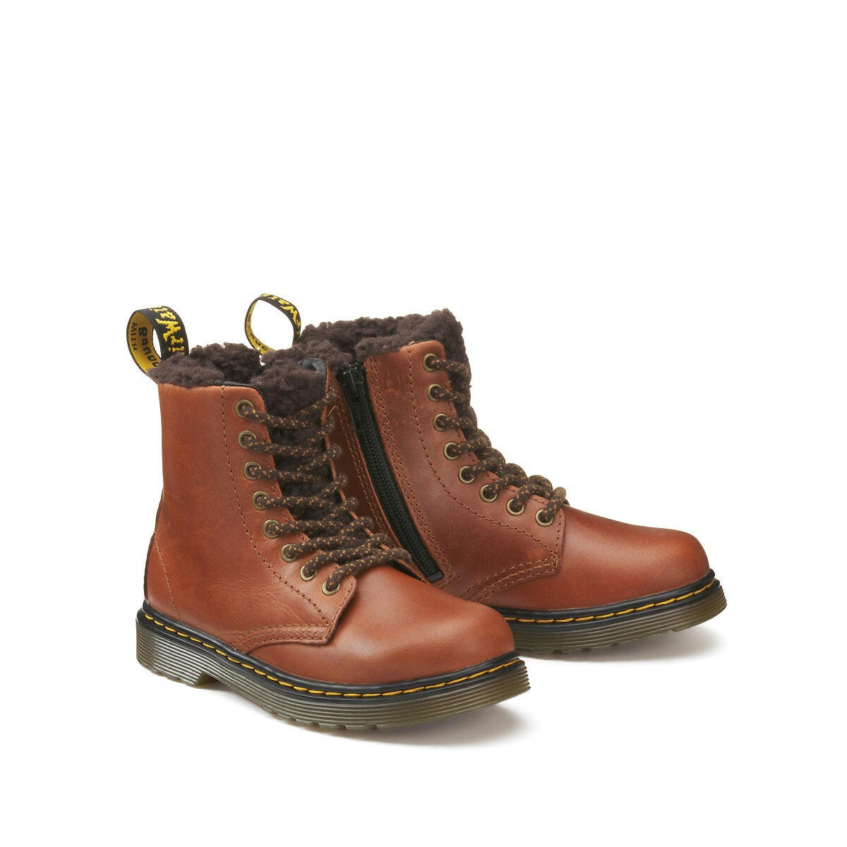Boots en cuir fourrées 1460 Serena J