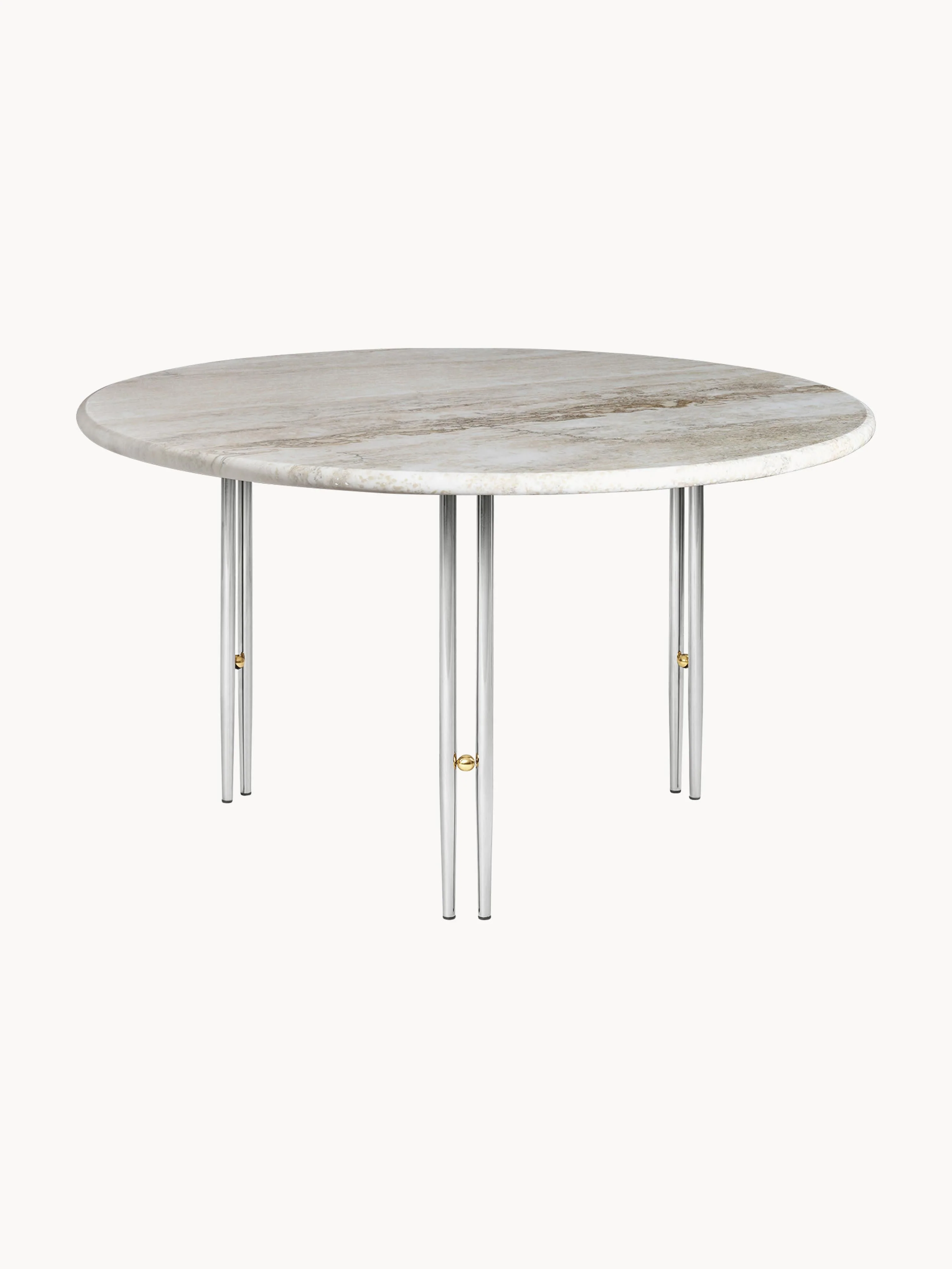 Runder Marmor-Couchtisch IOI, Ø 70 cm
