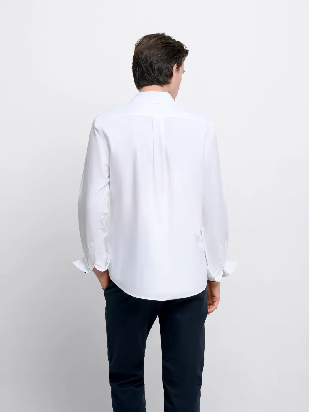 Chemise slim en coton bio