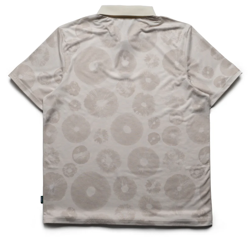 Malbon Golf Fairway Foraging Polo - Ivory