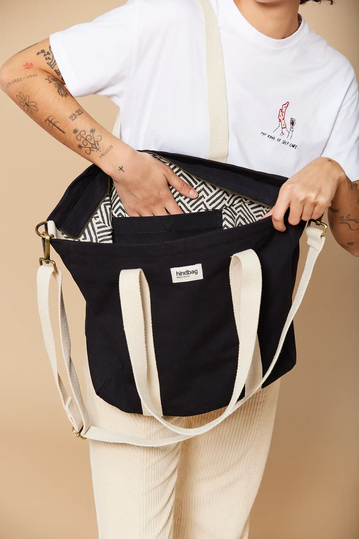 Cabas Cesar Noir