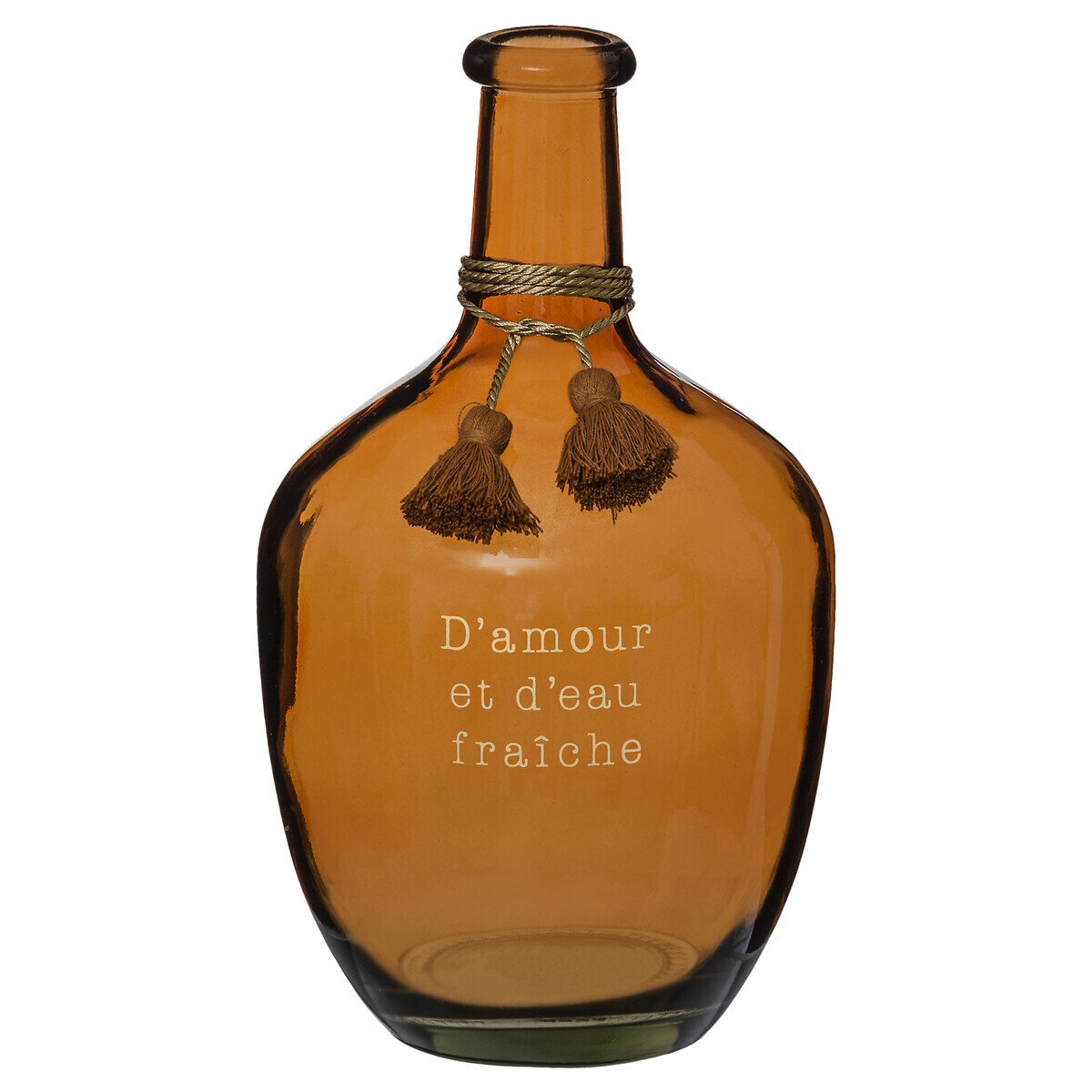Vase Dame Jeanne "Gypsy" Glass, H.31 cm