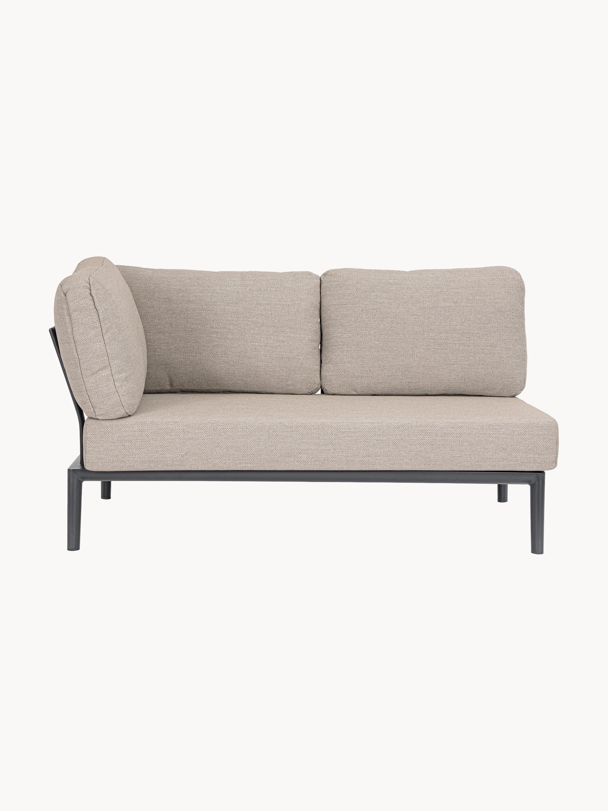 Modulares Outdoor-Ecksofa Gerald (2-Sitzer)