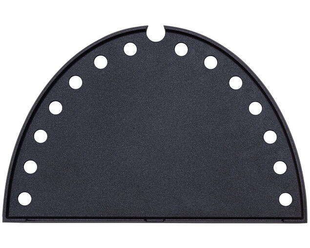 Ziegler & Brown Single Burner Portable Grill Reversible Aluminium Half Hotplate