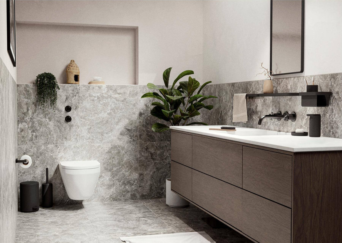 Zone Denmark - Nova Rim - Toiletrolhouder - Bevestiging aan de muur