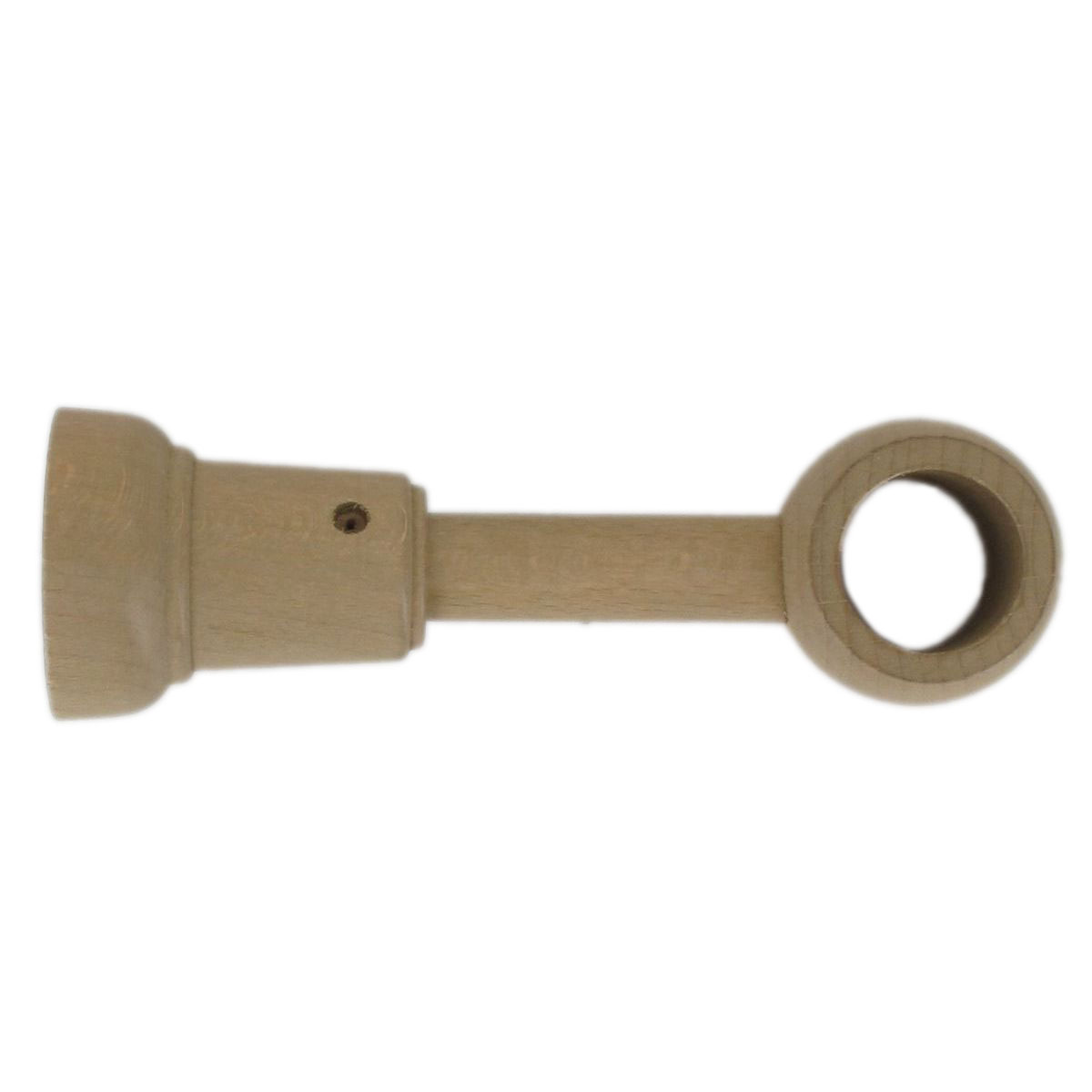 Suporte longo ajustável cor madeira