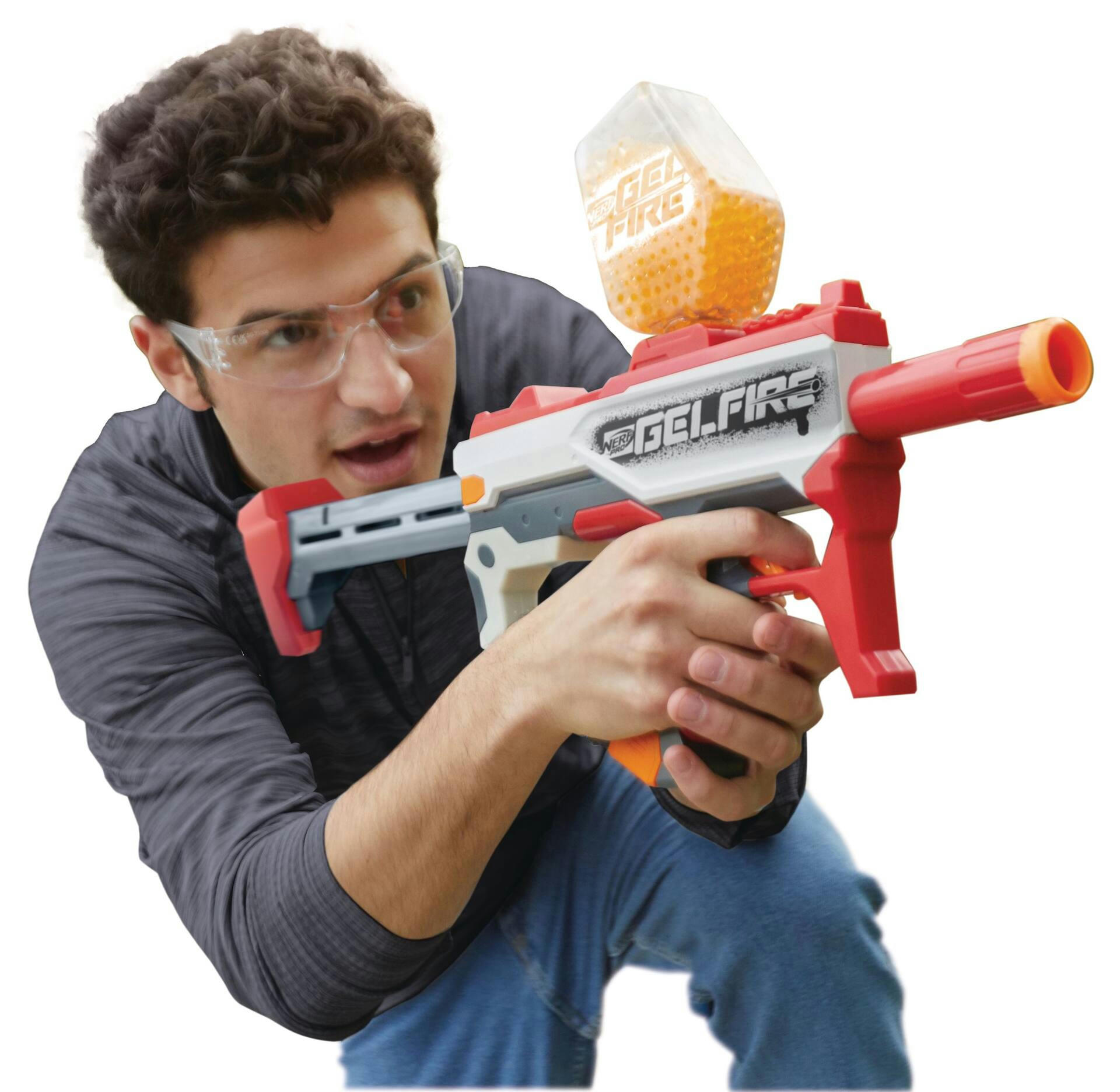 Nerf Pro Gelfire Blaster Galaxy Mythic, Full/Semi-auto, Plastic, Multi-colour