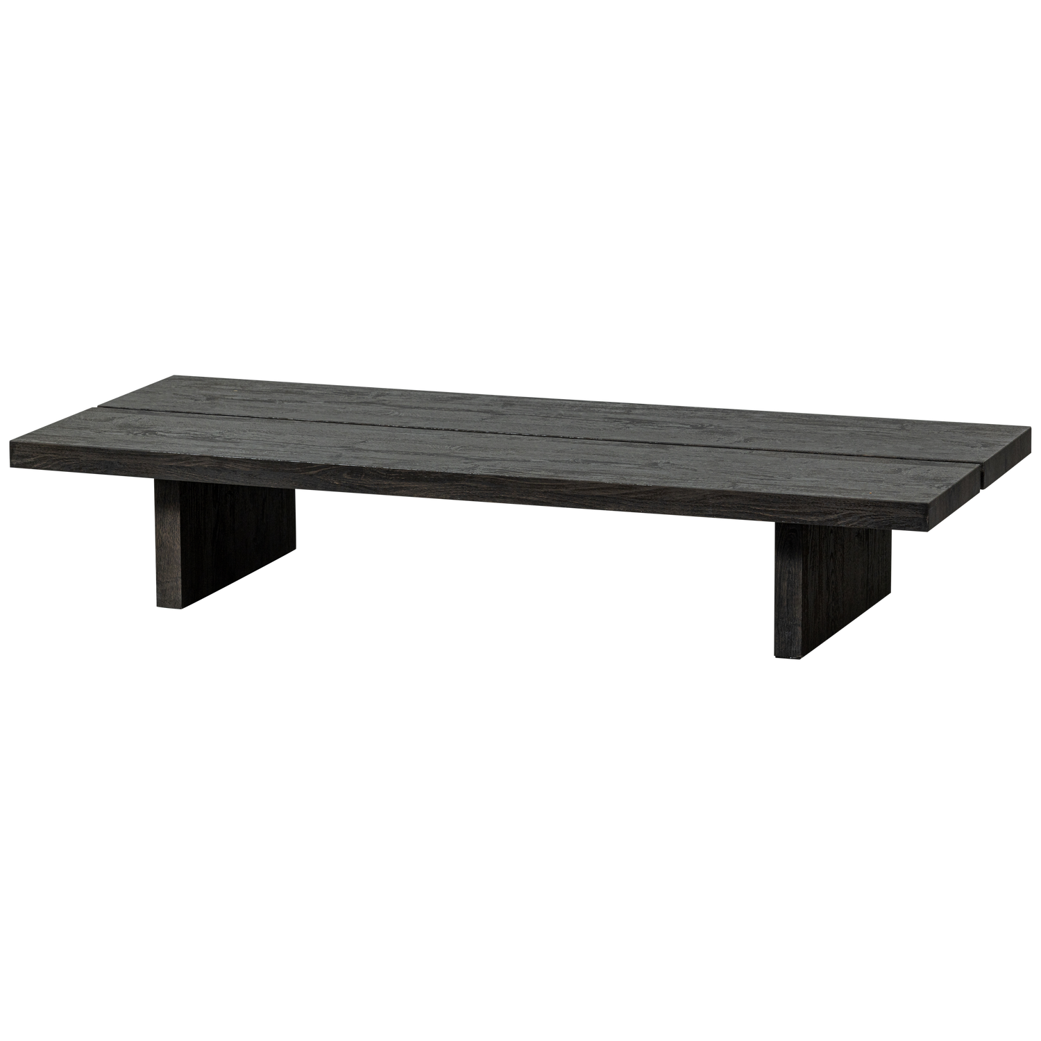 WOOOD Lion Salontafel - MDF - Donkerbruin - 25x140x60