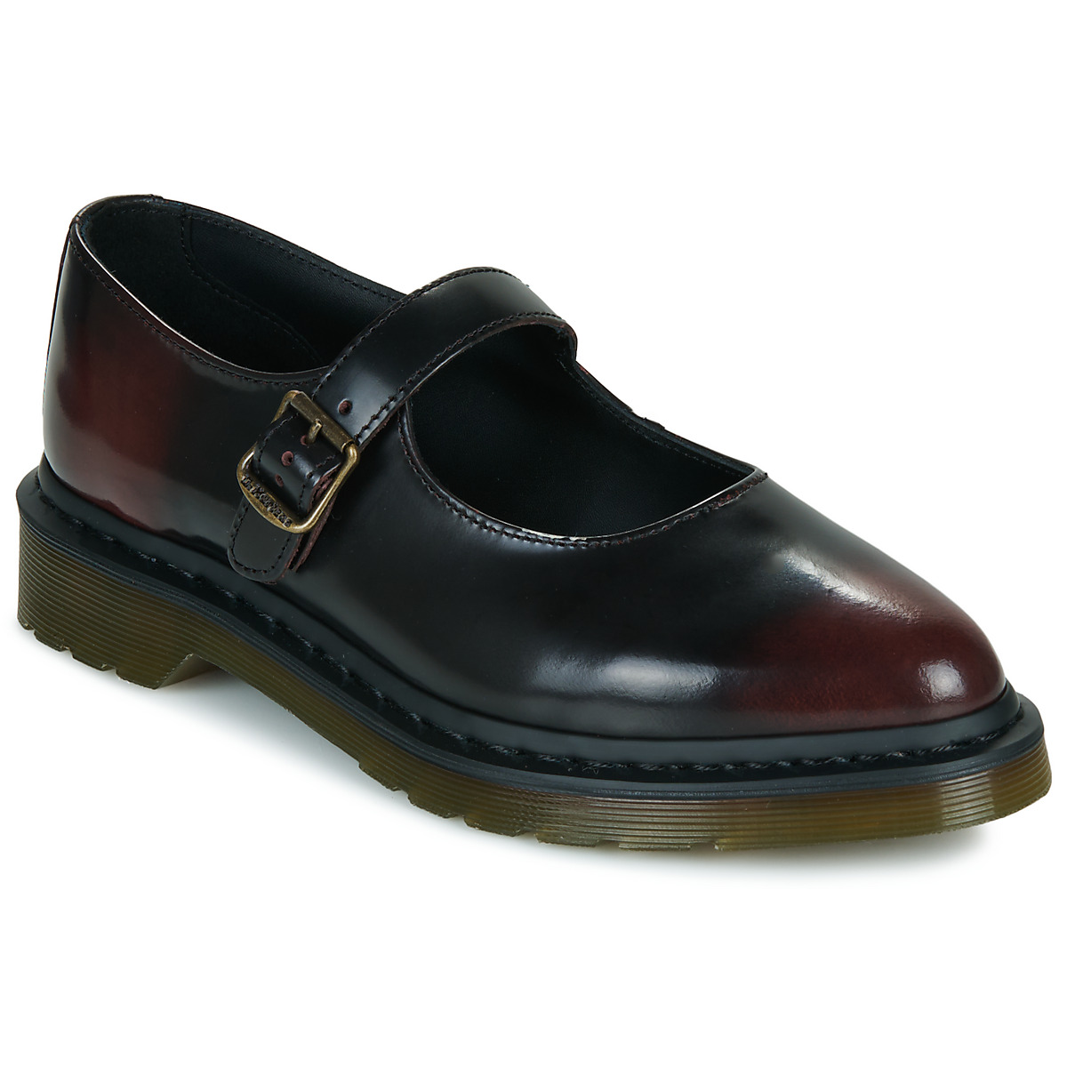 Dr. Martens - Elphie Mary Jane Cherry Red Arcadia - Bordeaux