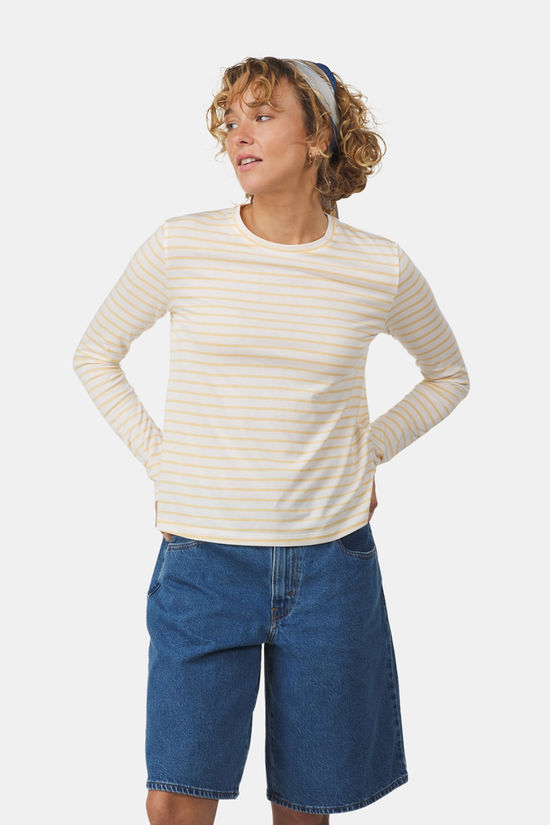 Ayacucho Womens Long Sleeve Striped T-Shirt