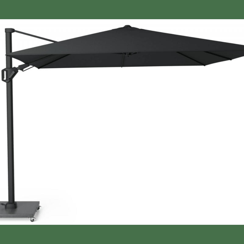 CHALLENGER T2 - Parasol déporté 3x3m mât noir - Challenger T2