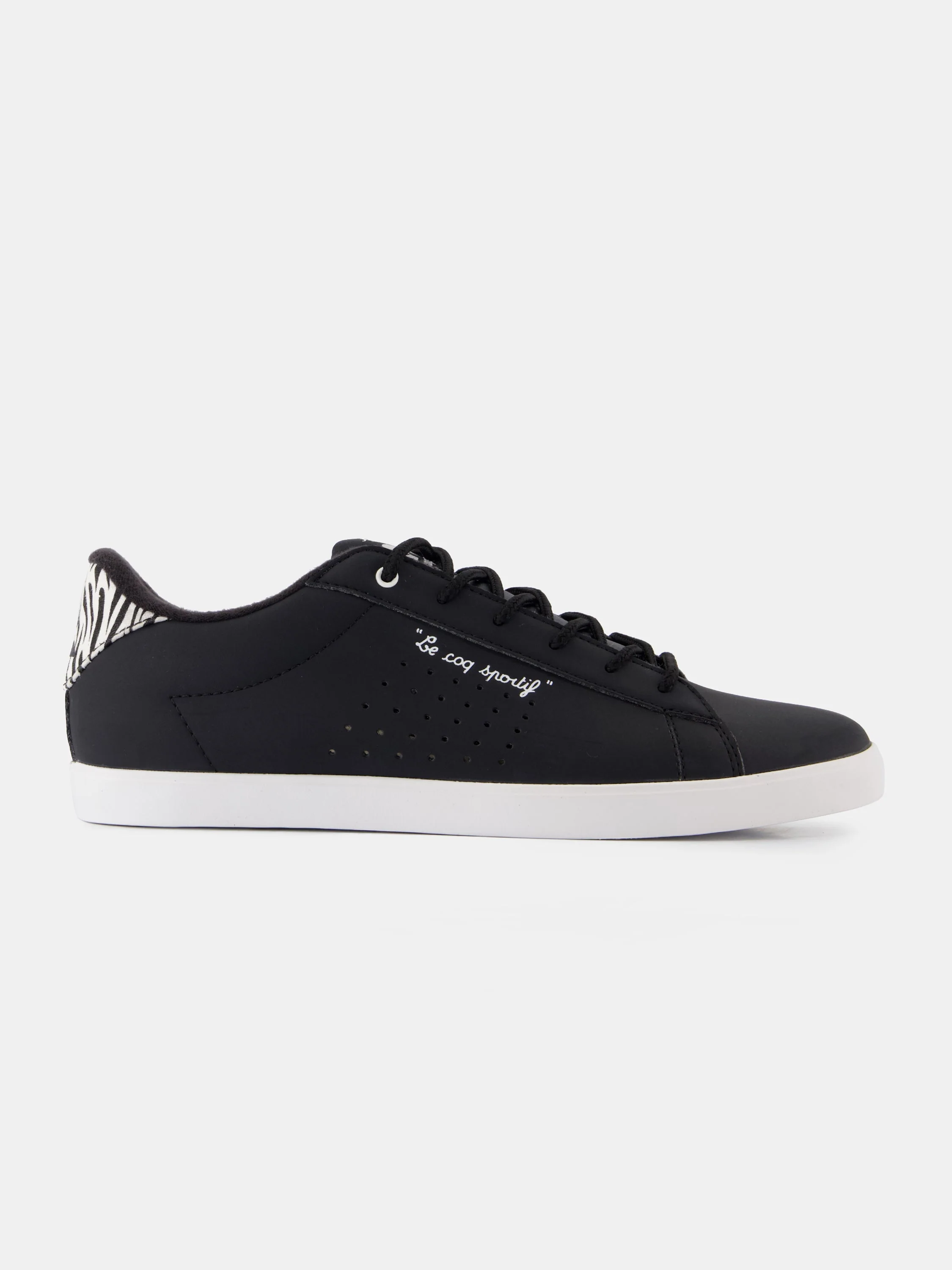 Sneakers de ville avec détail zebré Lucie