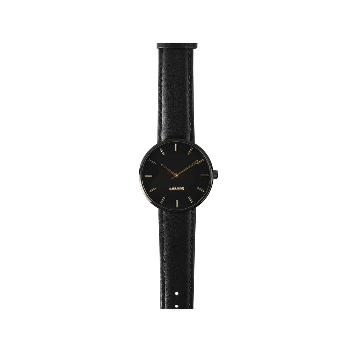 Karlsson horloge Minimal - zwart - Ø4cm