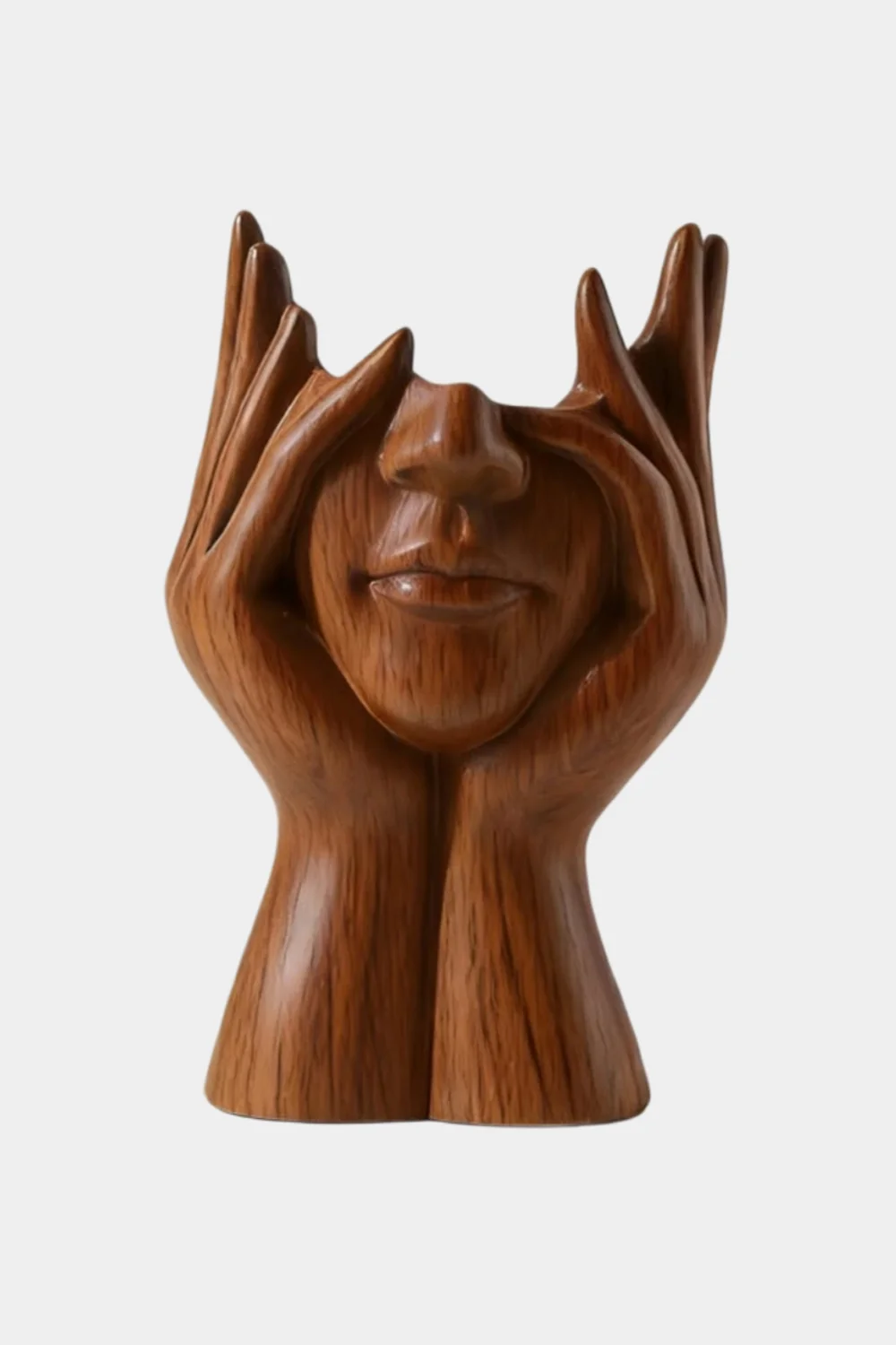 Vase Wood Sculpture #WG122
