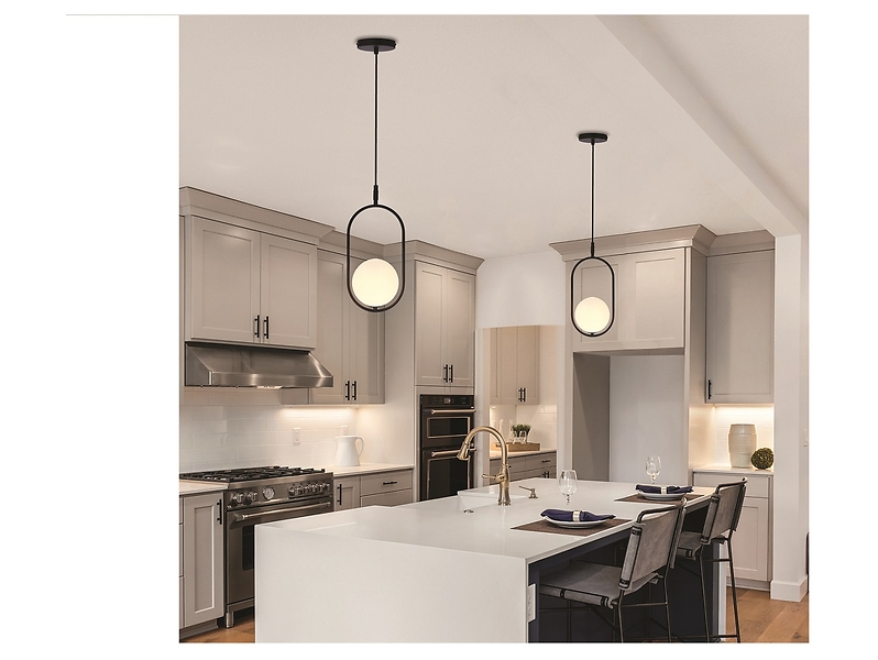 Lampa wisząca Cordel metalowa czarna