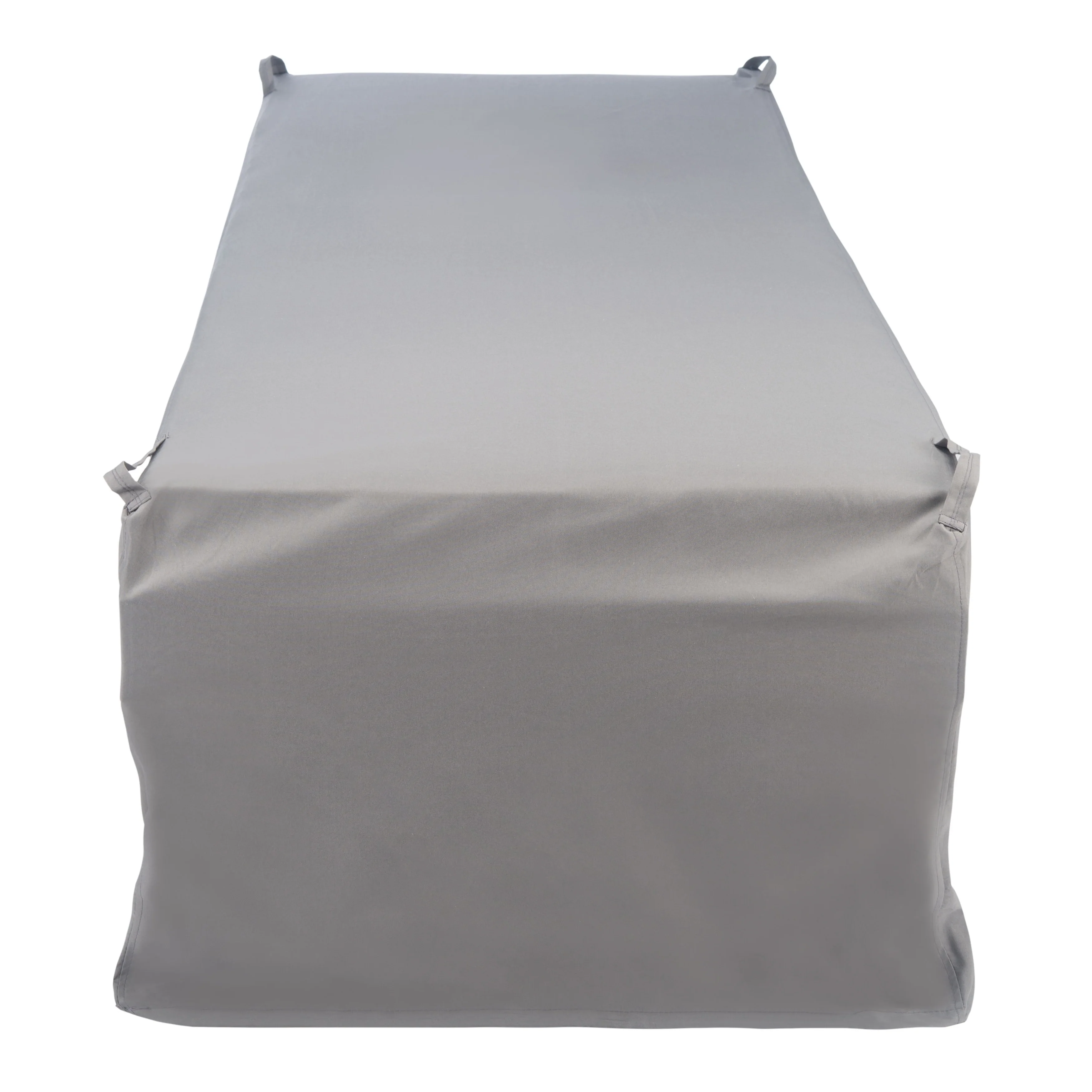 SAFAVIEH Outdoor Fleda Lounge Chair Grey Cover - 25.4 W x 78.7 L x 17.7 H - 25Wx79Dx18H