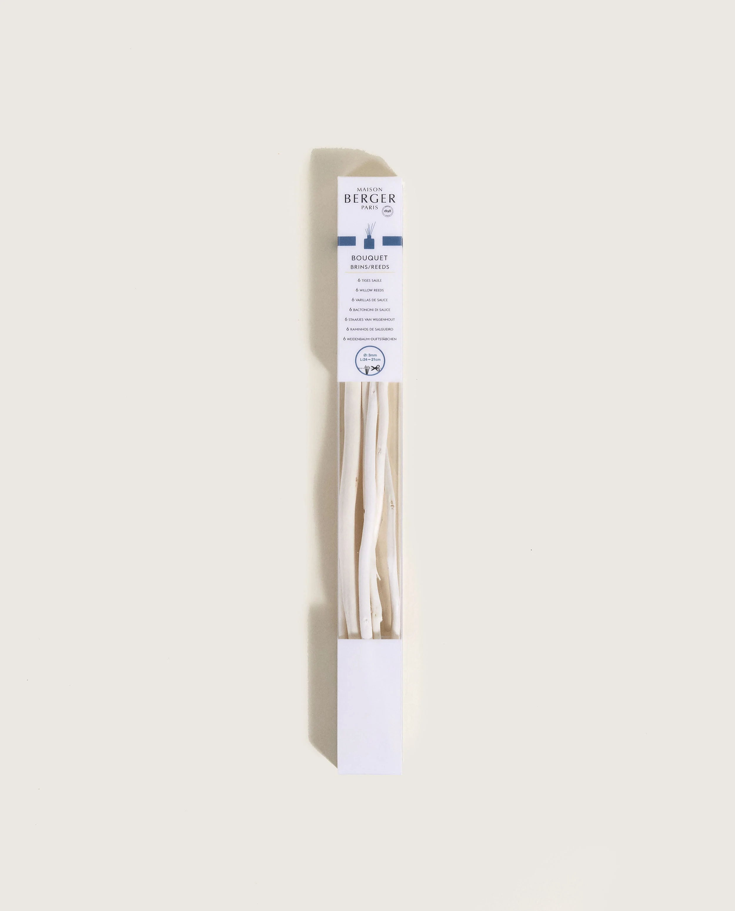 Etui 6 brins en saule 24cm