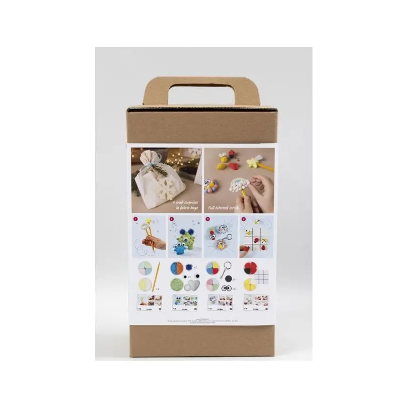Bastelset 4er-Set Adventskalender