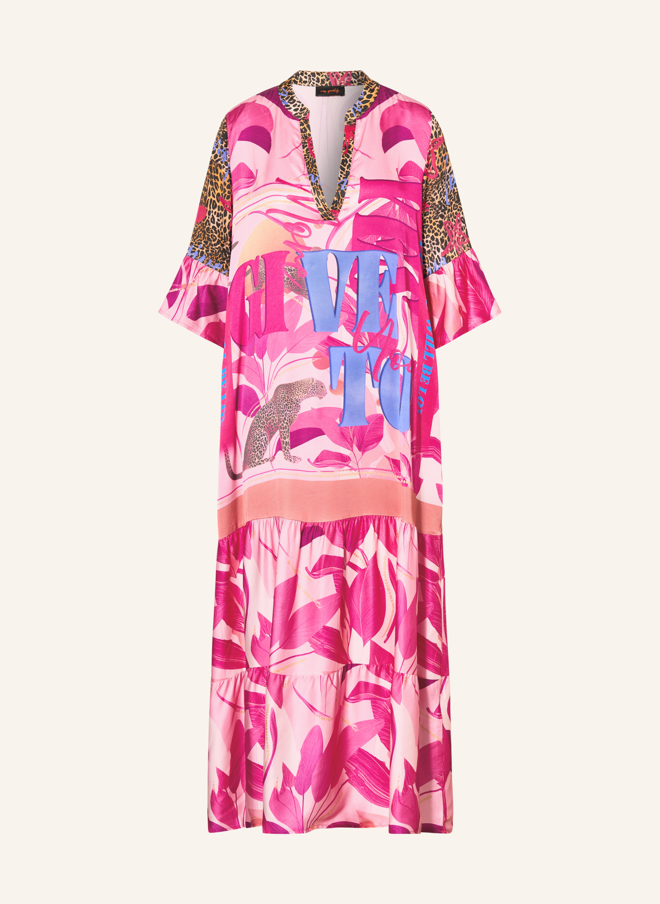 miss goodlife Satinkleid BUTTERFLY