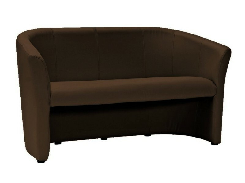 Sofa TM-3 ciemno brązowa