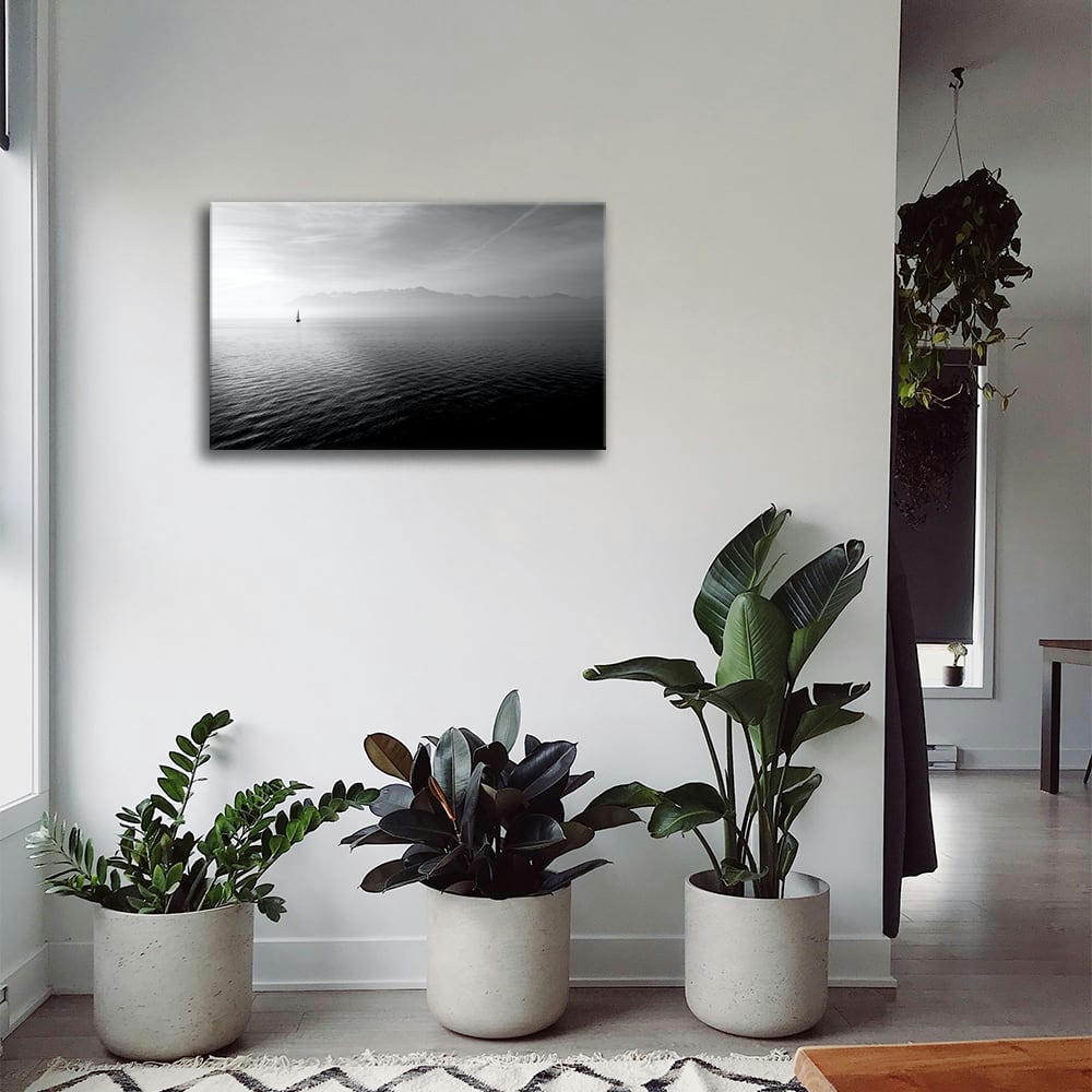 - Tableau impression sur toile brume 60x90cm