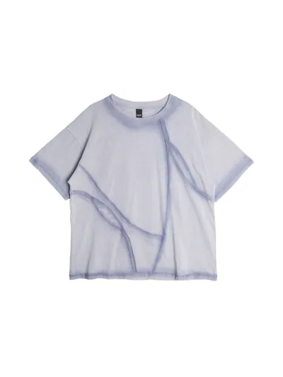 Washing T-shirt with Spray-paint effect - 26SRT097Q