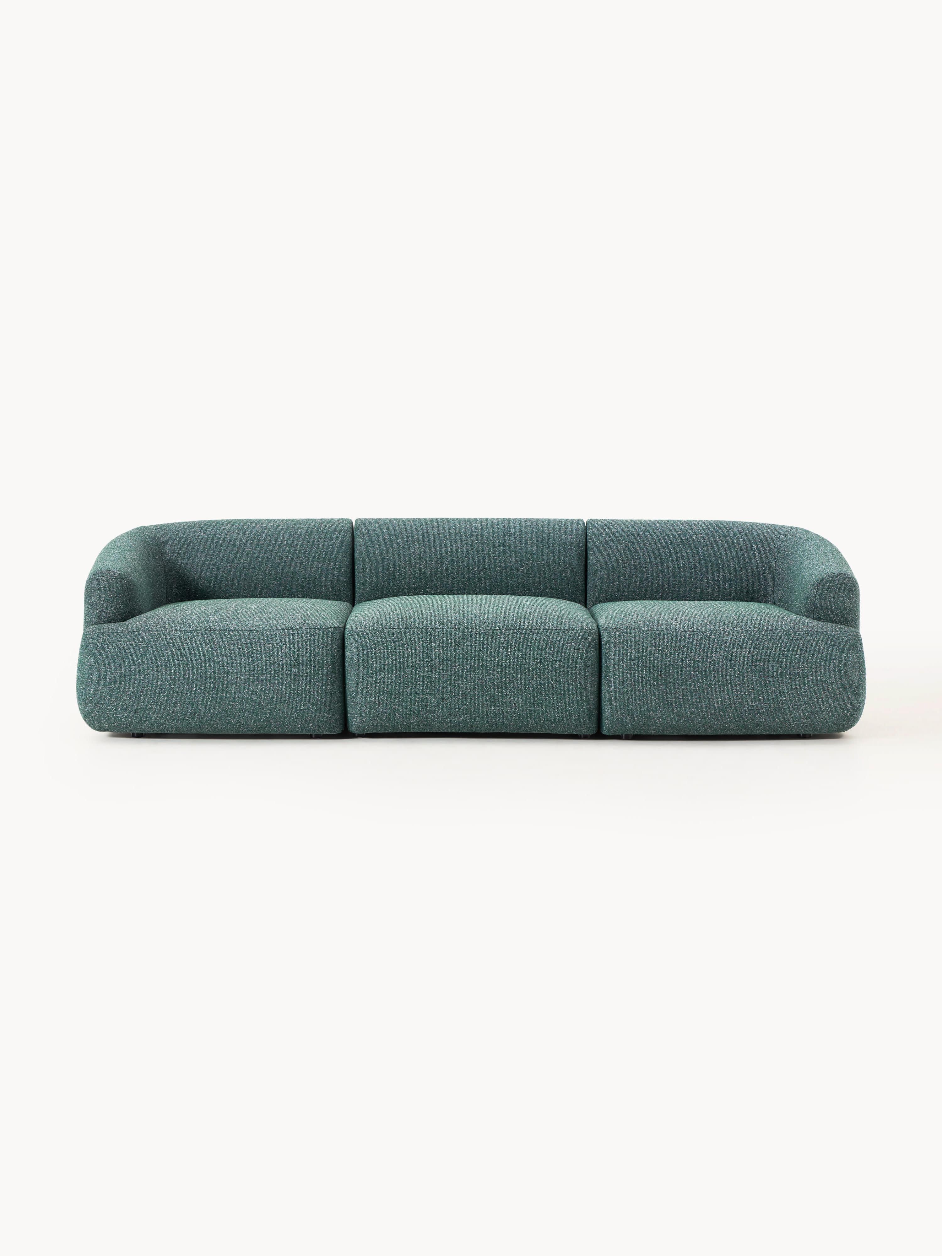 Modulares Bouclé-Sofa Sofia (3-Sitzer)
