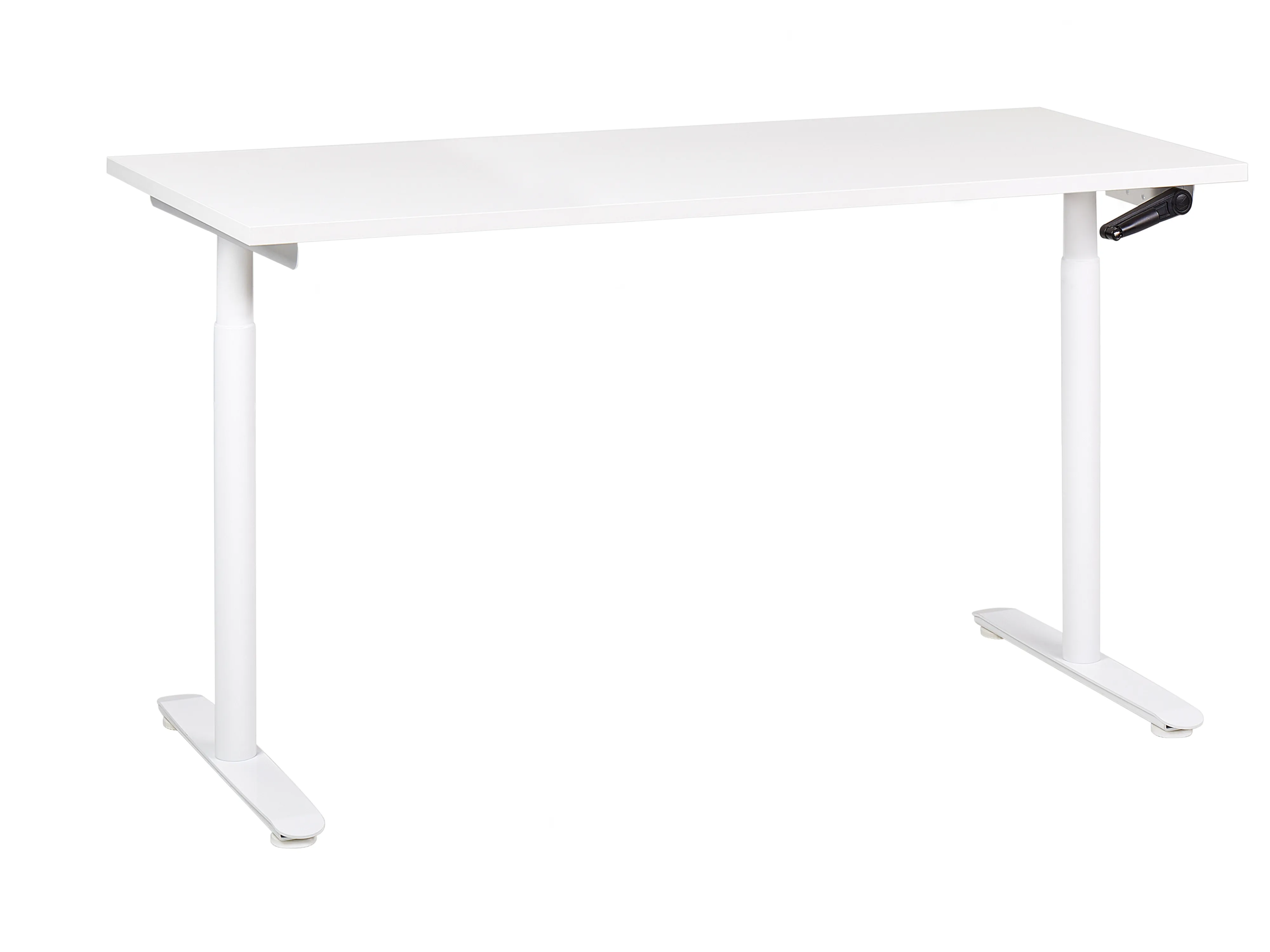 Manual Adjustable Standing Desk DESTINAS White 160 cm 72 cm