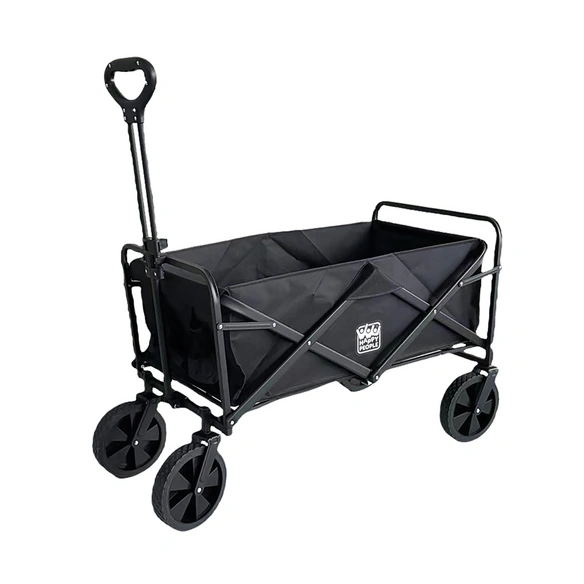 Bollerwagen, schwarz, BxHxL: 50 x 59 x 100 cm, max. Belastung: 80 kg