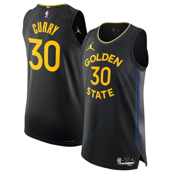 Stephen Curry Golden State Warriors Jordan Brand 2024/25 Authentic Jersey - Statement Edition - Black