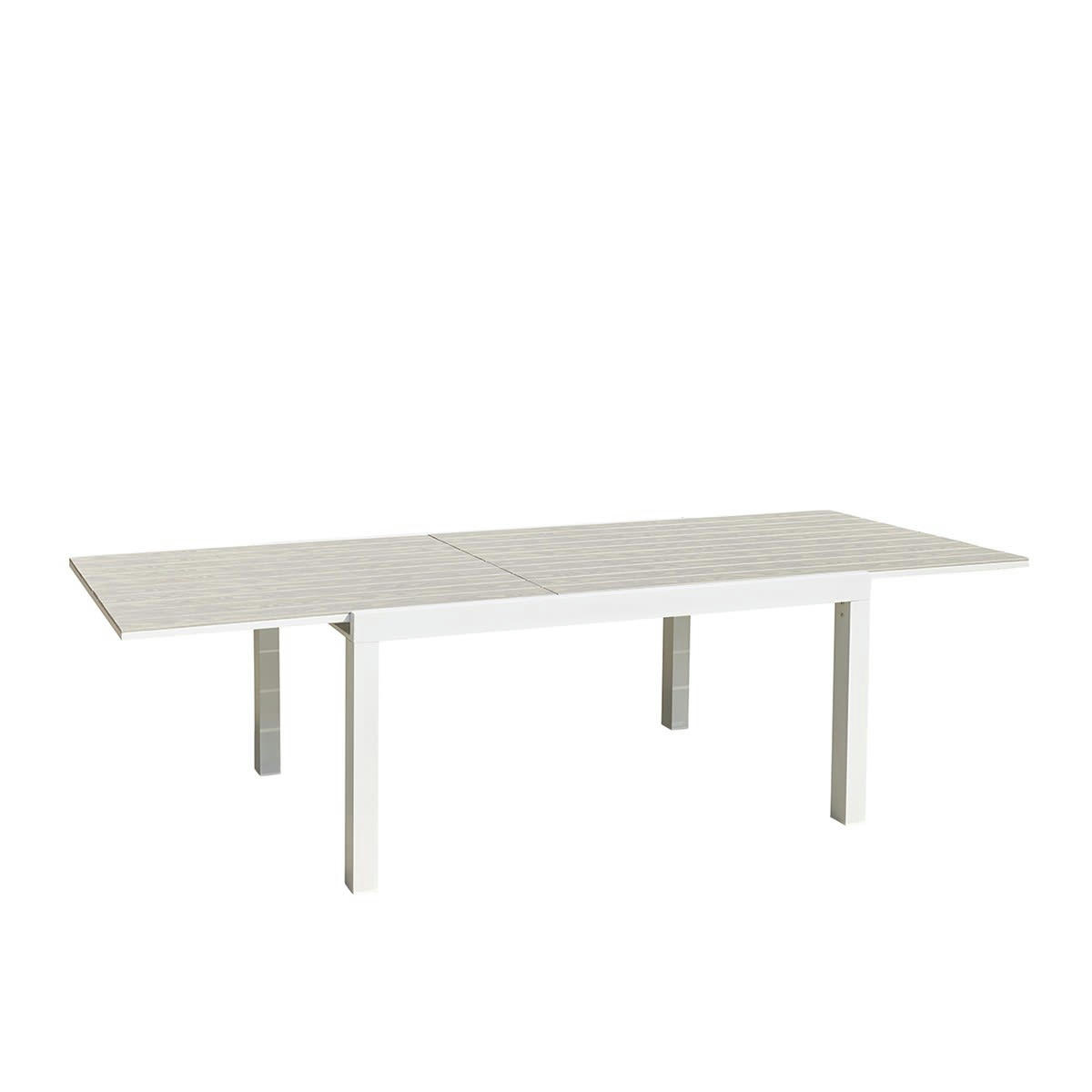 TULUM - Table de jardin en aluminium extensible 6/10 pers.