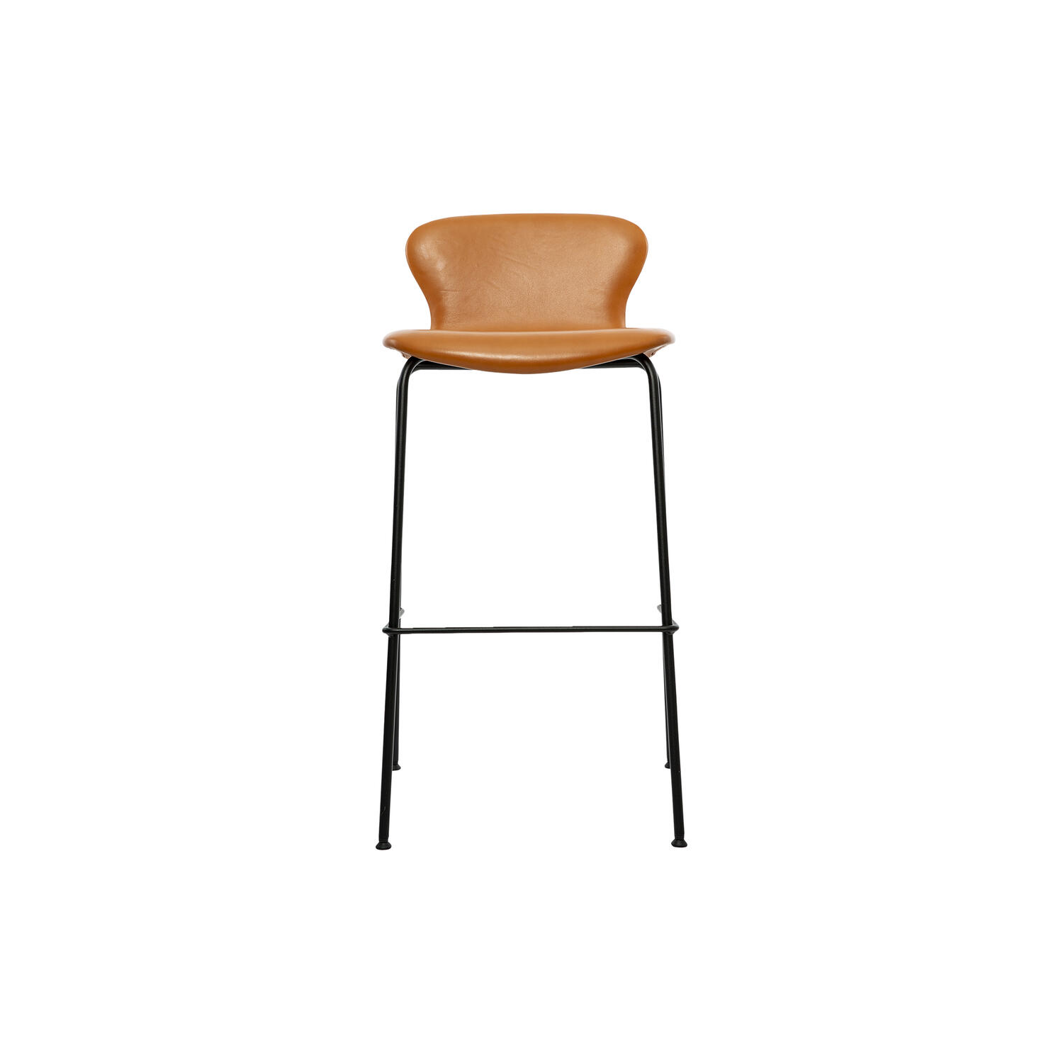 PLAY Chair Low Back Bar stol, cognac