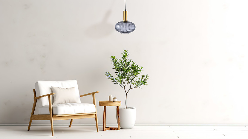 Lampa wisząca Norfolk szklana szara