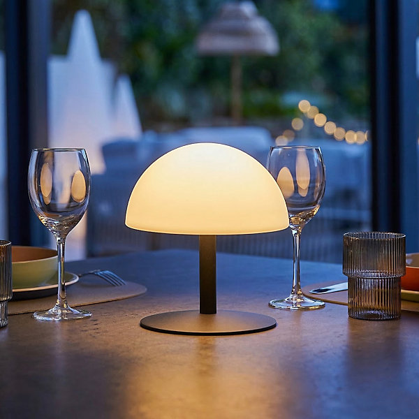 Lampe de table sans fil NEPTUNE ROCK H20cm