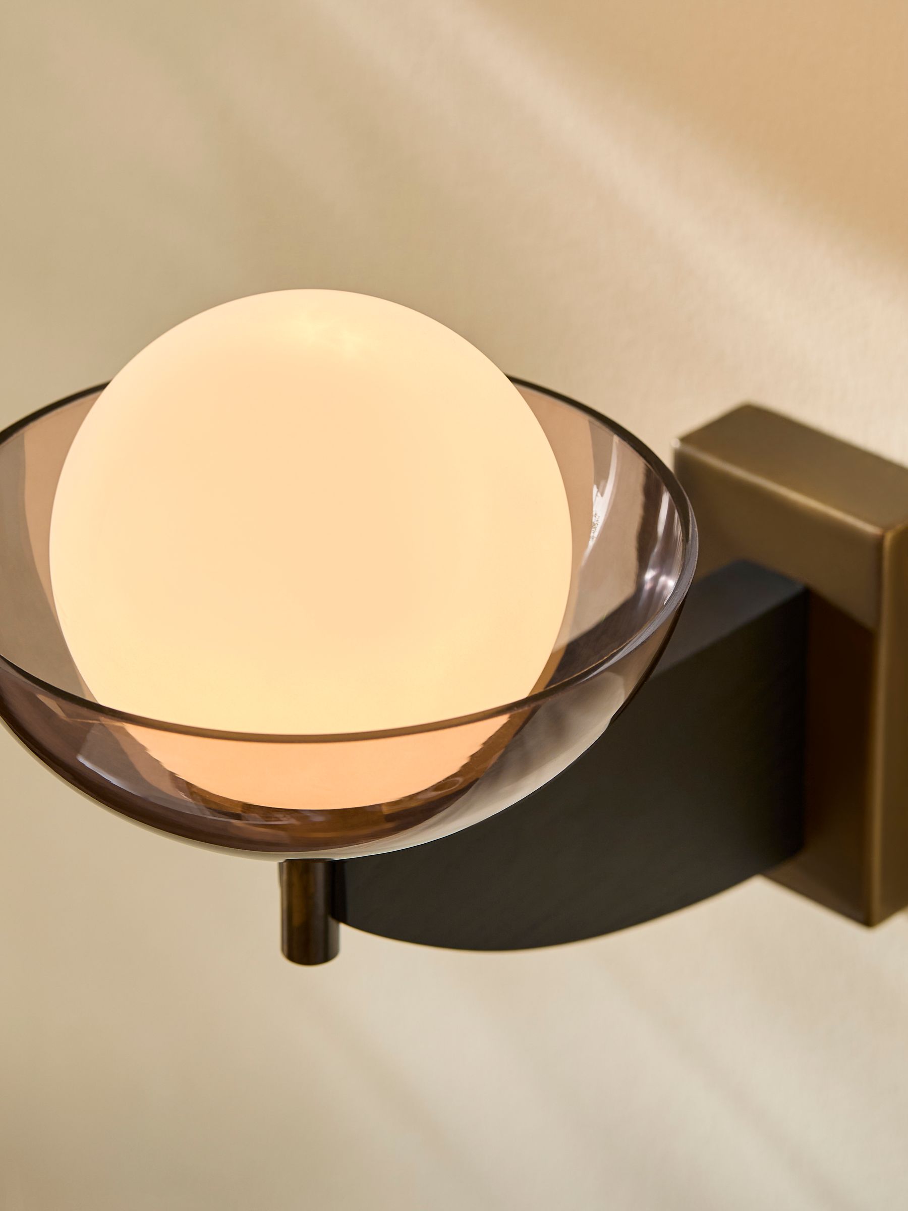 Black Wood Layla Wall Light