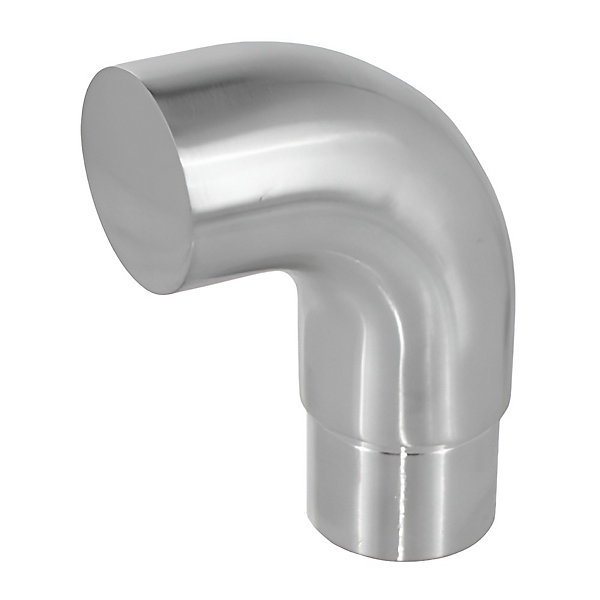 2 x Embout crosse pour tube diam. 42,4 x 2 mm - Inox 304