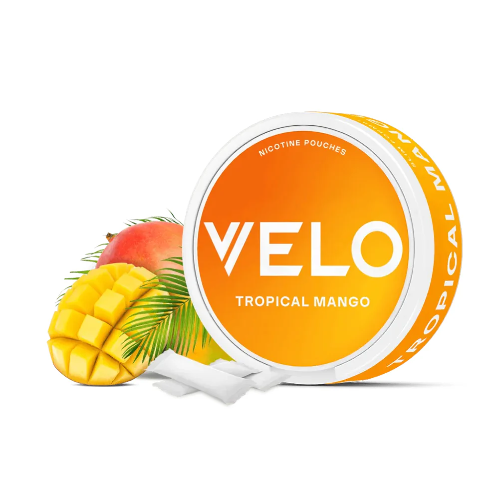 VELO Tropical Mango - 20 Nicotine Pouches - 10 mg