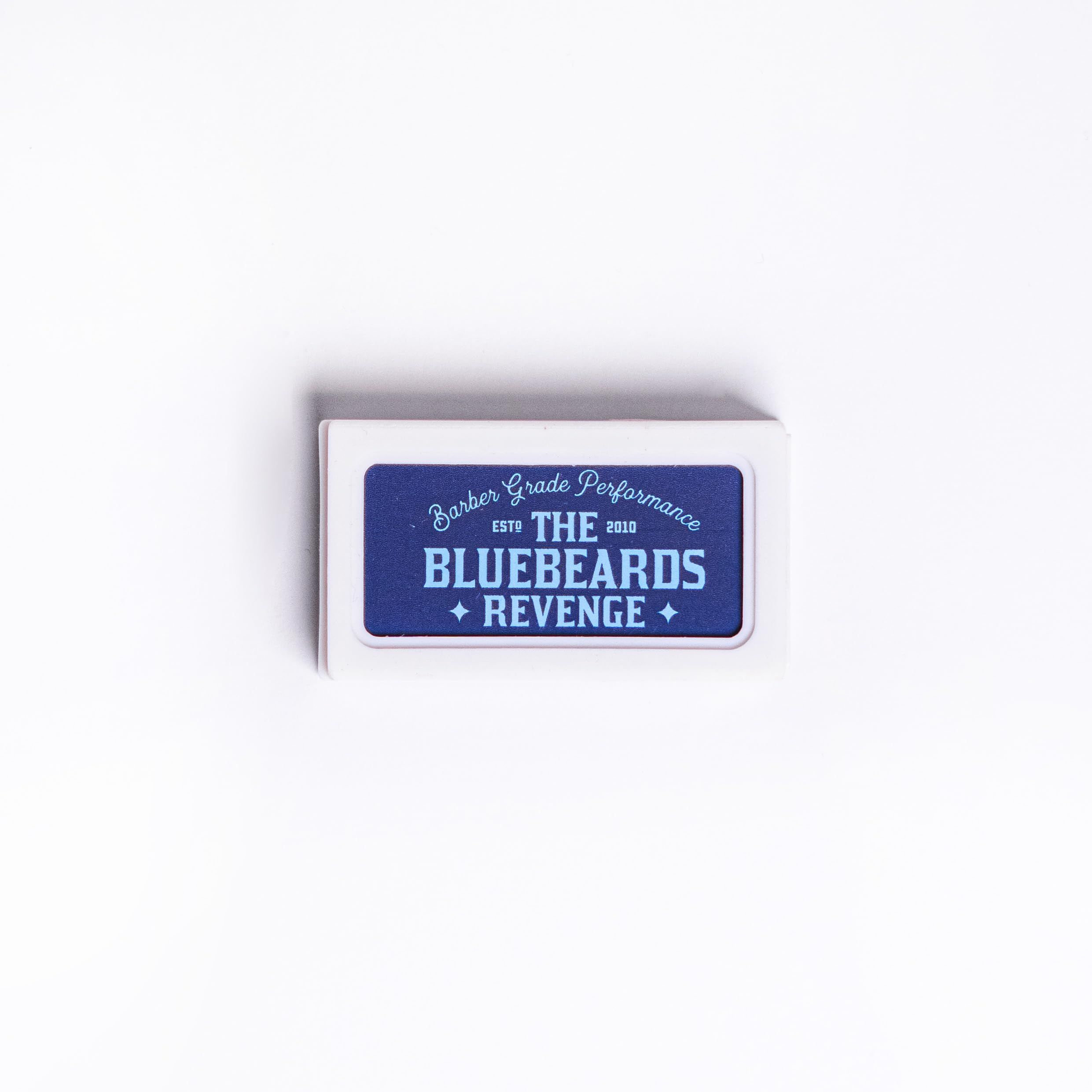 The Bluebeards Revenge Stainless Steel Double Edge Razor Blades Cut Throat Safety Pack of 10
