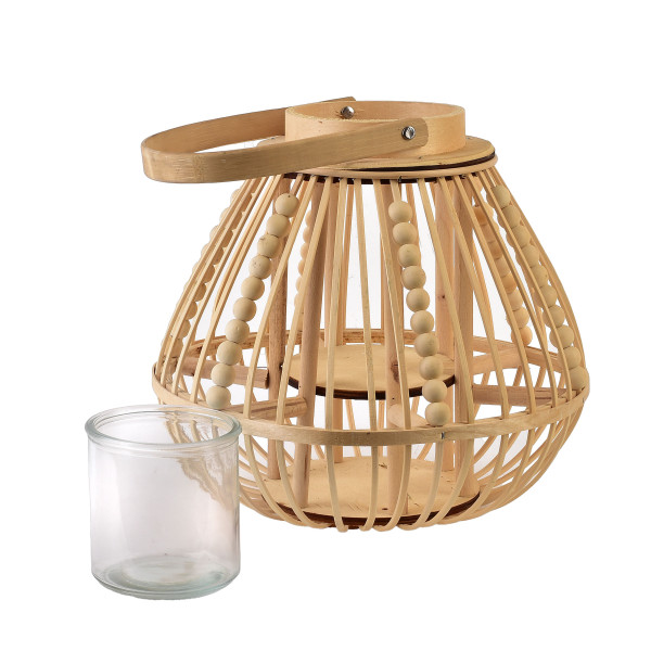 Lampion LUCIE NATURAL 30xh28cm