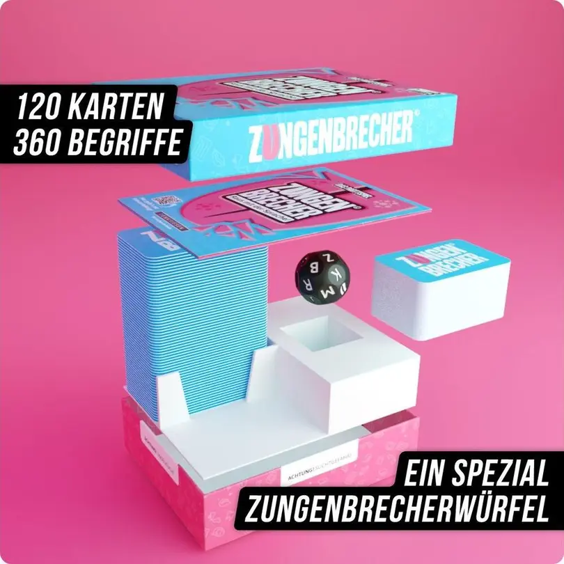 Kartenspiel 120er-Set Party & Quiz