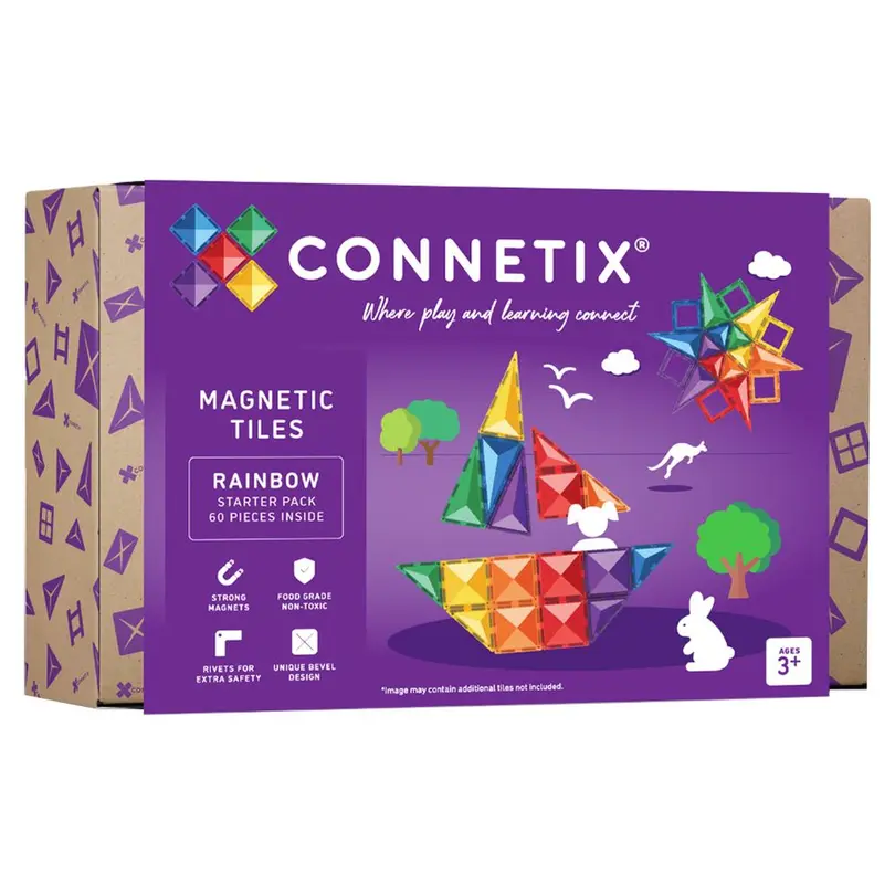 Spielset 60-teilig Connetix