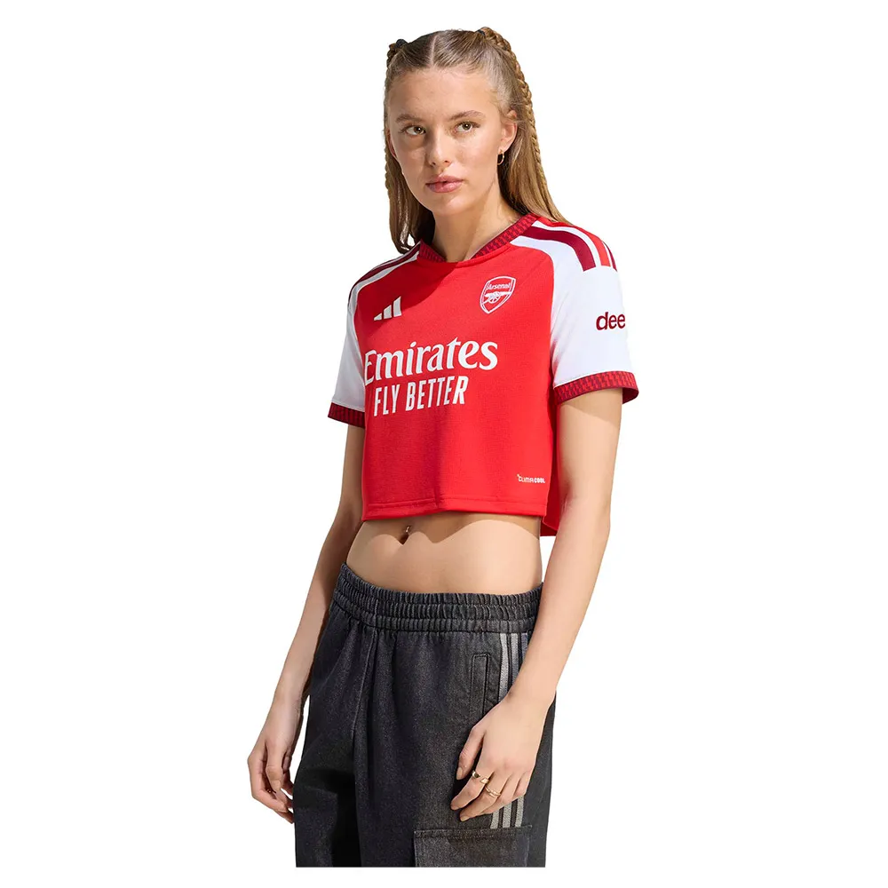 adidas Arsenal FC 26/27 Cropped home Woman Short Sleeve T-Shirt