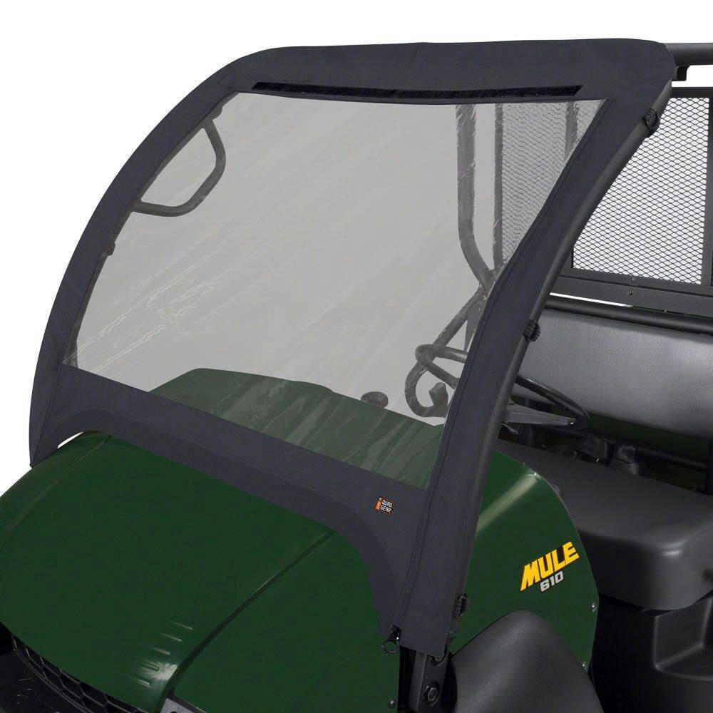 Classic Accessories UTV Front Windshield, Kawasaki Mule 4000 4010, Black
