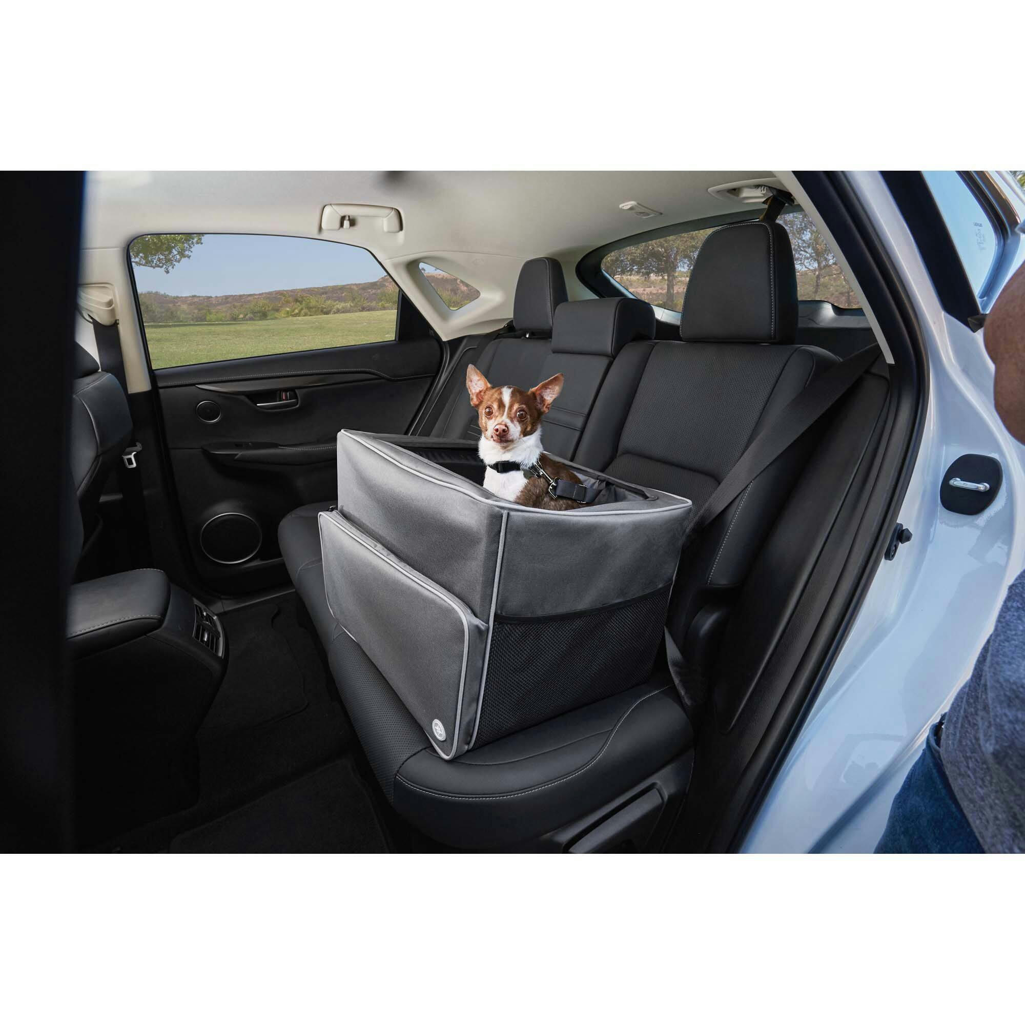 Petco Booster Dog/Pet Car Seat, Grey