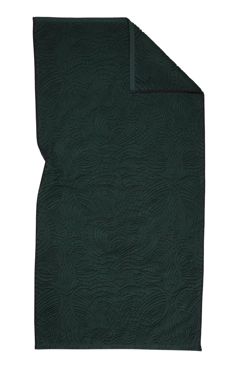 MOOOI Dodo Pavone - Douchelaken - 70x140 / 28x55 Inch - Donker Groen
