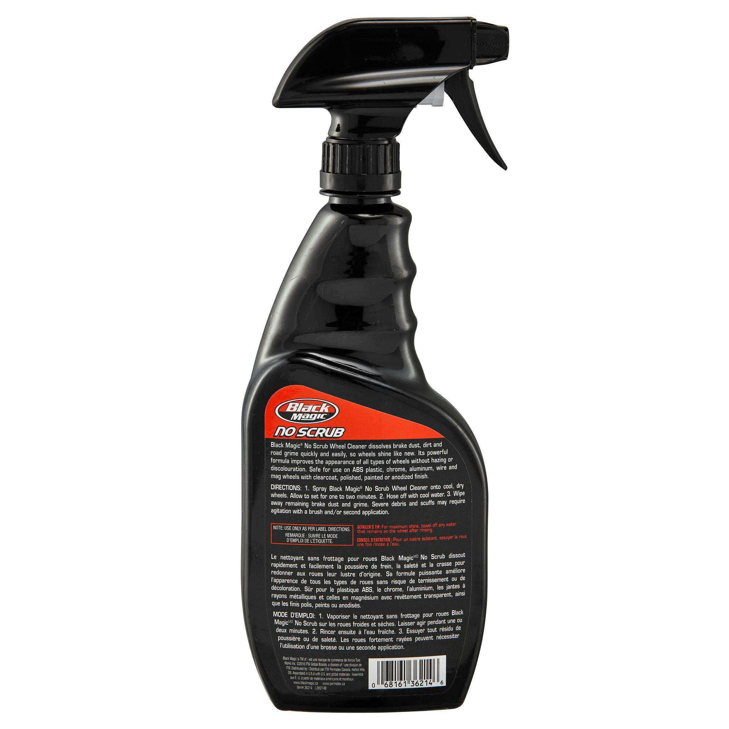 Black Magic All Wheel No Scrub Car Wheel Cleaner, 680-ml