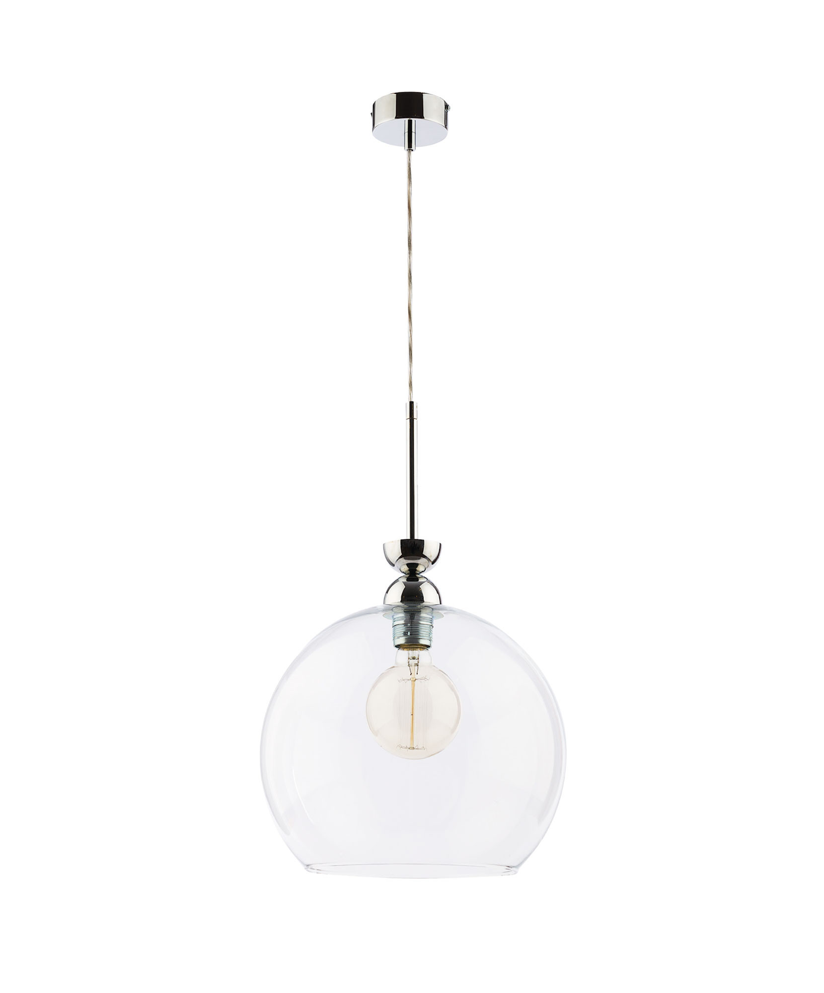 Lampa sufitowa VIXchromowana 1xE27x15W IP20 Jupiter