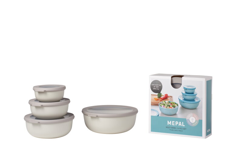 Multikom Cirqula 4-delige set (350 750 1250 2250) - Nordic white