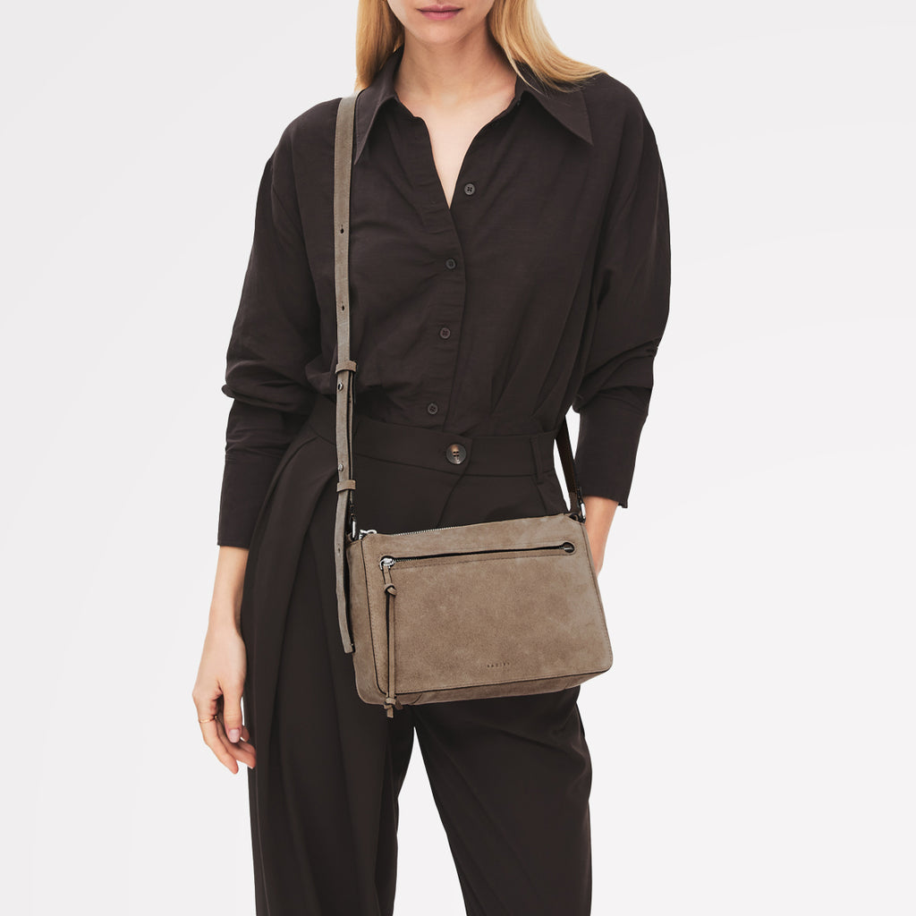 Fountain Park - Small Ziptop Cross Body Bag